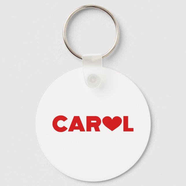 Llavero Carol Love (Anverso)