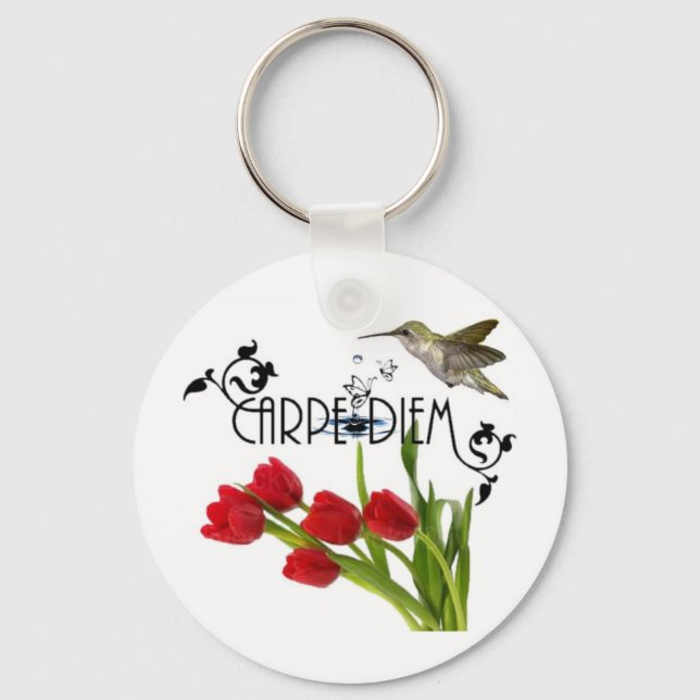 Llavero carpe diem (Anverso)