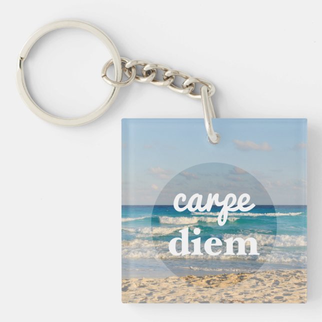 Llavero Carpe Diem Keychain (Frente)