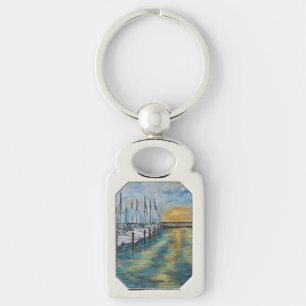 Llavero Carpe Diem Keychain Metalizado