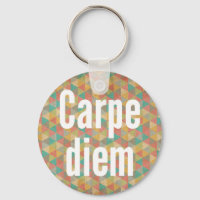 Carpe diem, toma el día, patrón colorido