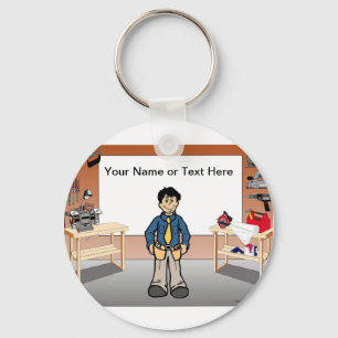 Llavero Carpintero personalizado, Handyman - Personalizado