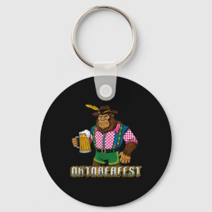 Llavero Carrera de cerveza Sasquatch alemana Bigfoot Funny
