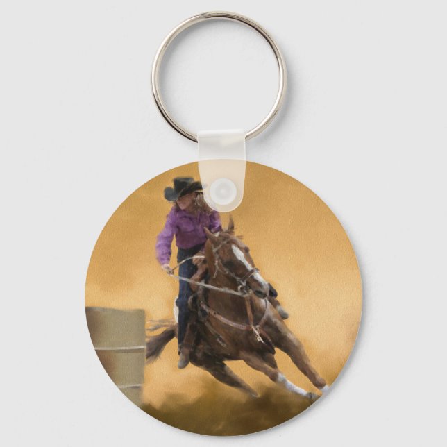 Llavero Carreras de barril (Anverso)