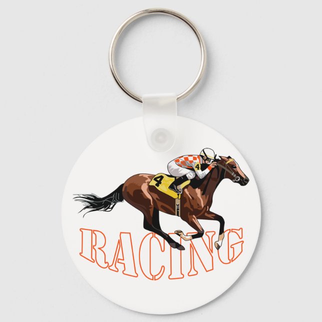 Llavero Carreras de caballos (Anverso)