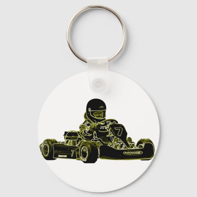 Llavero Carreras Kart (Anverso)