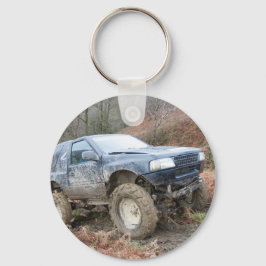 Llavero Carretera 4x4 desconectada en barro