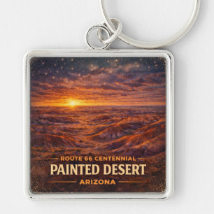 Llavero Carretera Madre Centenario Crepúsculo del Desierto