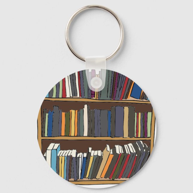 Llavero Carro de biblioteca (Anverso)