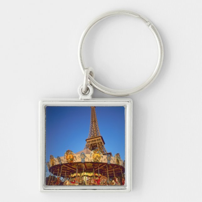 Llavero Carrusel, Torre Eiffel, París, Francia (Frente)