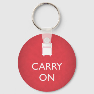 Llavero CARRY ON - Equipaje - Funny Red