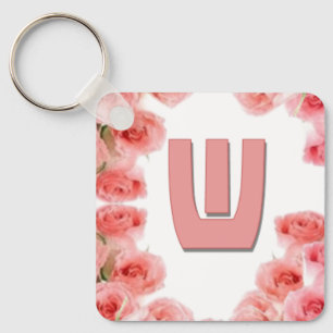 Llavero Cartas de Amor "W" 