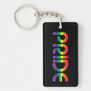 Llavero Cartas en globo del Orgullo Arcoiris
