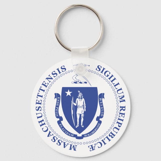 Llavero Cartel de Massachusetts (Anverso)