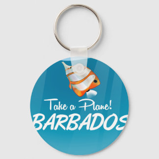 Llavero Cartel de viaje a Barbados
