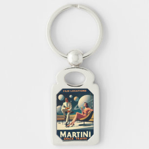 Llavero Carteles de viaje espaciales de Martini Ubicacione