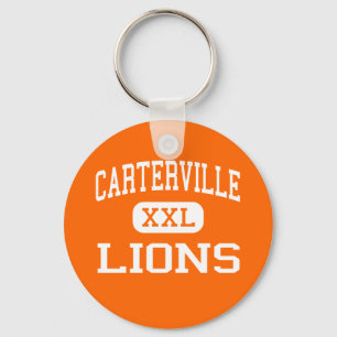 Llavero Carterville - Leones - Alto - Carterville Illinois