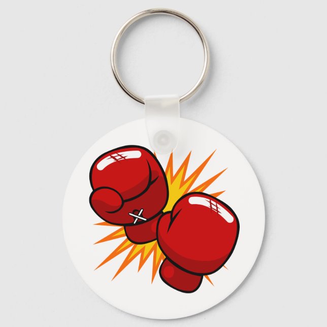 Llavero Cartoon Boxing Gloves (Anverso)