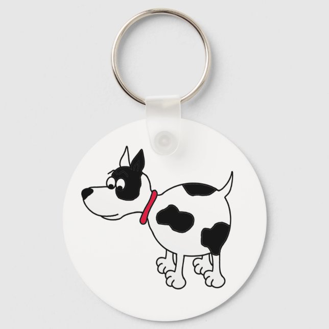 Llavero Cartoon Dog Keychain (Anverso)
