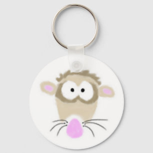 Llavero Cartoon Ferret Keychain