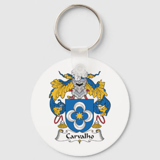 Llavero Carvalho Family Crest