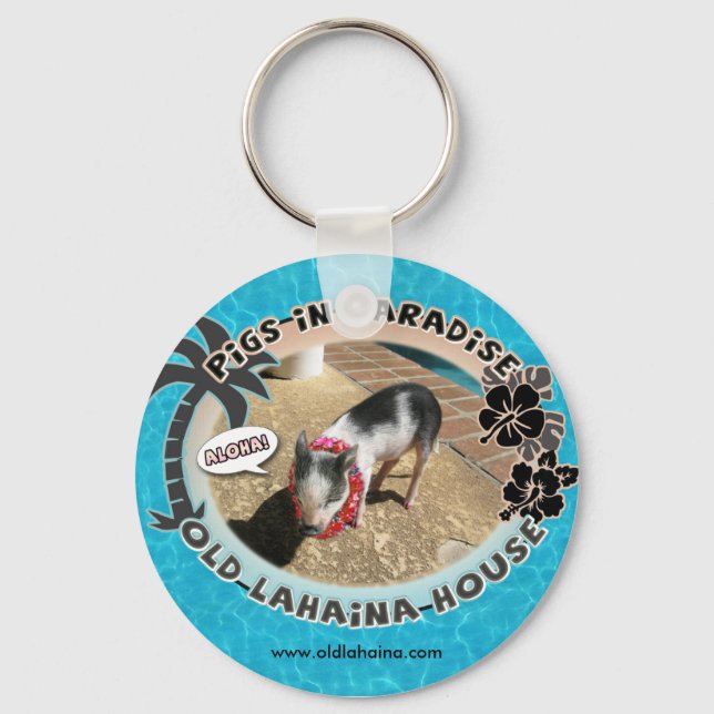 Llavero Casa antigua de Lahaina (Anverso)