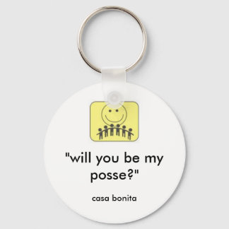 Llavero casa bonita keychain