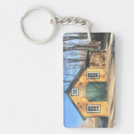 Llavero Casa De Azúcar De Maple En Parmelee Farm