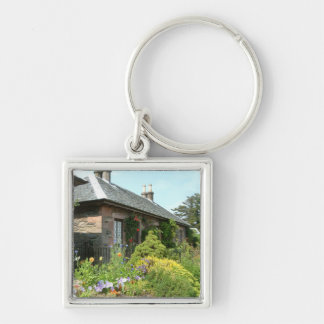 Llavero Casa de campo inglesa II con fotografía de jardín