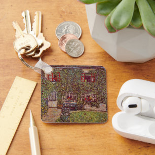 Llavero Casa de Guardaboschi por Gustav Klimt, Arte Antigu