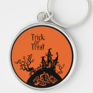 Llavero Casa de Halloween con trucos o trucos