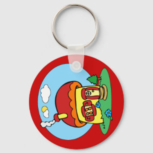 Llavero Casa de hongos