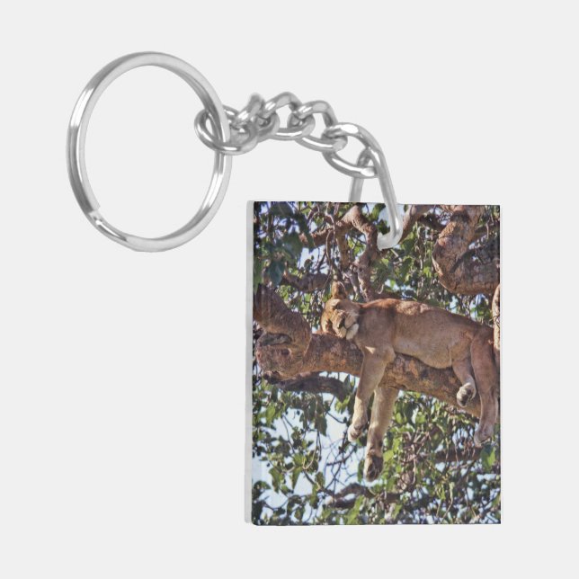 Llavero Casa De La Oficina De Leones Personaliza Destiny D (Frente Izquierda)