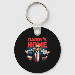 Llavero Casa de papá de Trump 2024 (atrás) 2025 Take Ameri