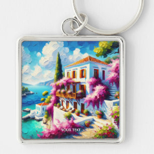Llavero Casa de Villa de Mar Fantasía Linda