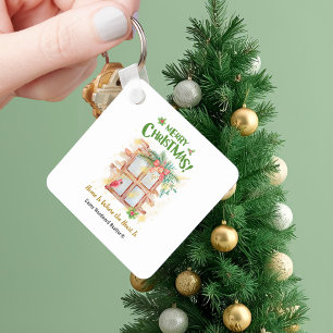 Llavero Casa donde el corazón es presupuesto de Navidades 