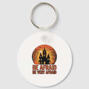 Llavero Casa Embrujada Ten Miedo Diseño Vintage de Hallowe