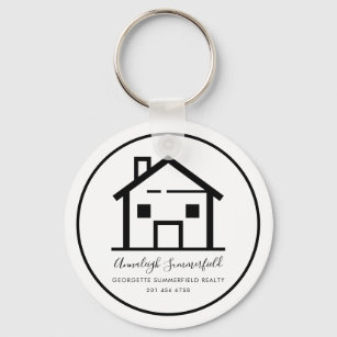 llavero #casa #personalizado para tu #inmobiliaria con tu #logo en  #customoon