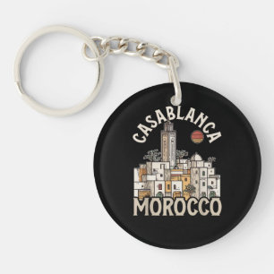 Llavero casablanca marruecos
