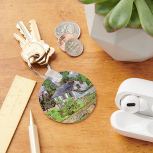 Llavero Casas de Auvers, por Vincent van Gogh