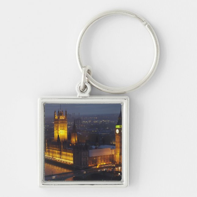 Llavero Casas del Parlamento, Big Ben, Westminster (Frente)