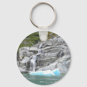 Llavero Cascada e iceberg Alaska dentro del paso