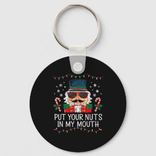 Llavero Cascanueces Travieso Pon Tus Nueces En Mi Boca Chr