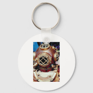 Llavero Casco de buceo vintage