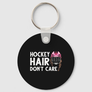 Llavero Casco de Hockey sobre Campo Divertido para Mujeres