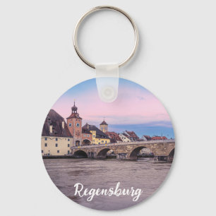 Llavero Casco histórico de Regensburg, Alemania