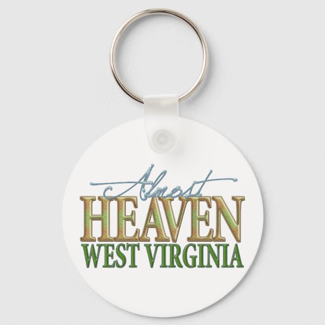 Llavero Casi Heaven West Virginia_2 (Anverso)