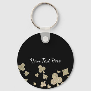 Llavero Casino del purpurina