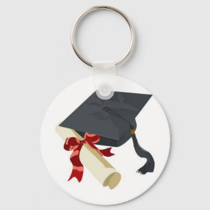Llavero Casquillo y diploma de la graduación