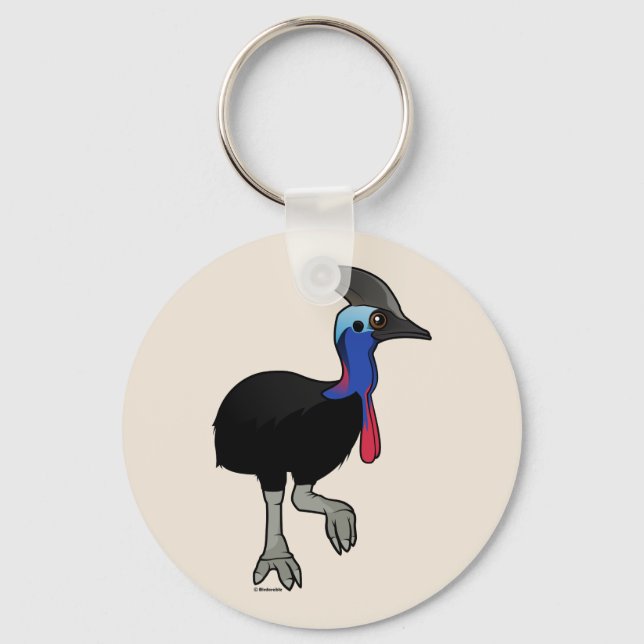 Llavero Cassowary del Sur (Anverso)